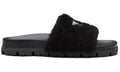 Prada shearling slides – Accessorio premium elegante
