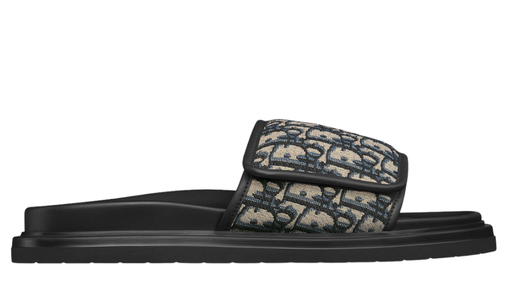 Dior Aqua Sandal "Beige and Black"
