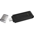 Kingston DataTraveler 70 64GB USB 3.2 (Gen 1) Type C Flash Drive – Accessorio premium elegante