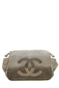 Chanel 2006/2008 COCO MARK Gold Perforated Lambskin Handbag – Accessorio premium elegante