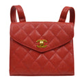 CHANEL 1991-1994 Red Caviar Shoulder Bag – Accessorio premium elegante