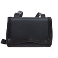 CHANEL 1997-1999 Bead Shoulder Bag Black Satin – Accessorio premium elegante
