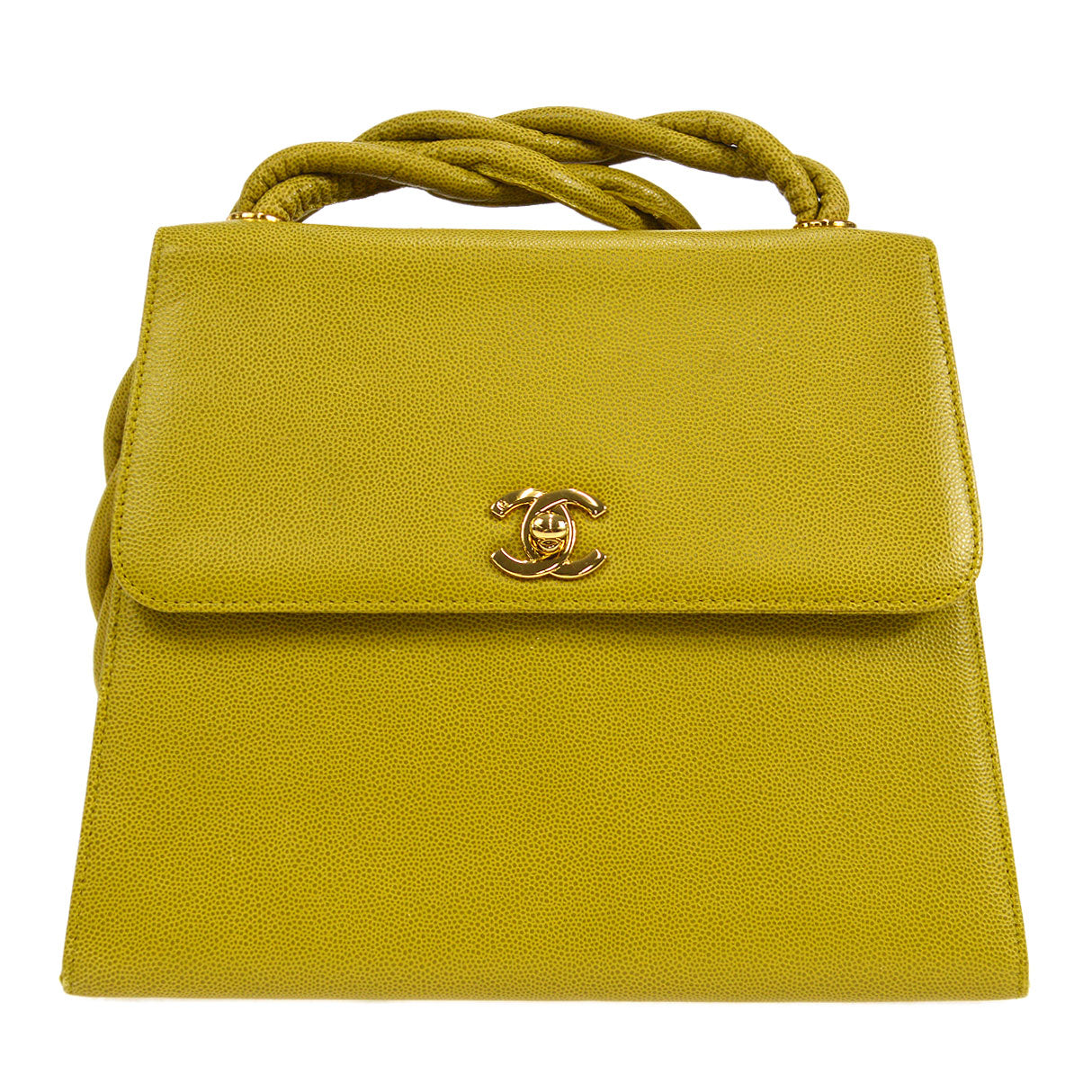 CHANEL 1997-1999 Trapezoid Flap Shoulder Bag Medium – Accessorio premium elegante
