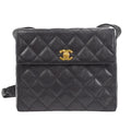 CHANEL 1996-1997 Flap Box Shoulder Bag Small Black Caviar – Accessorio premium elegante