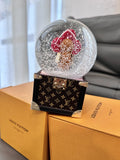 Cristal Ball Christmas LV Monogram – Accessorio premium elegante