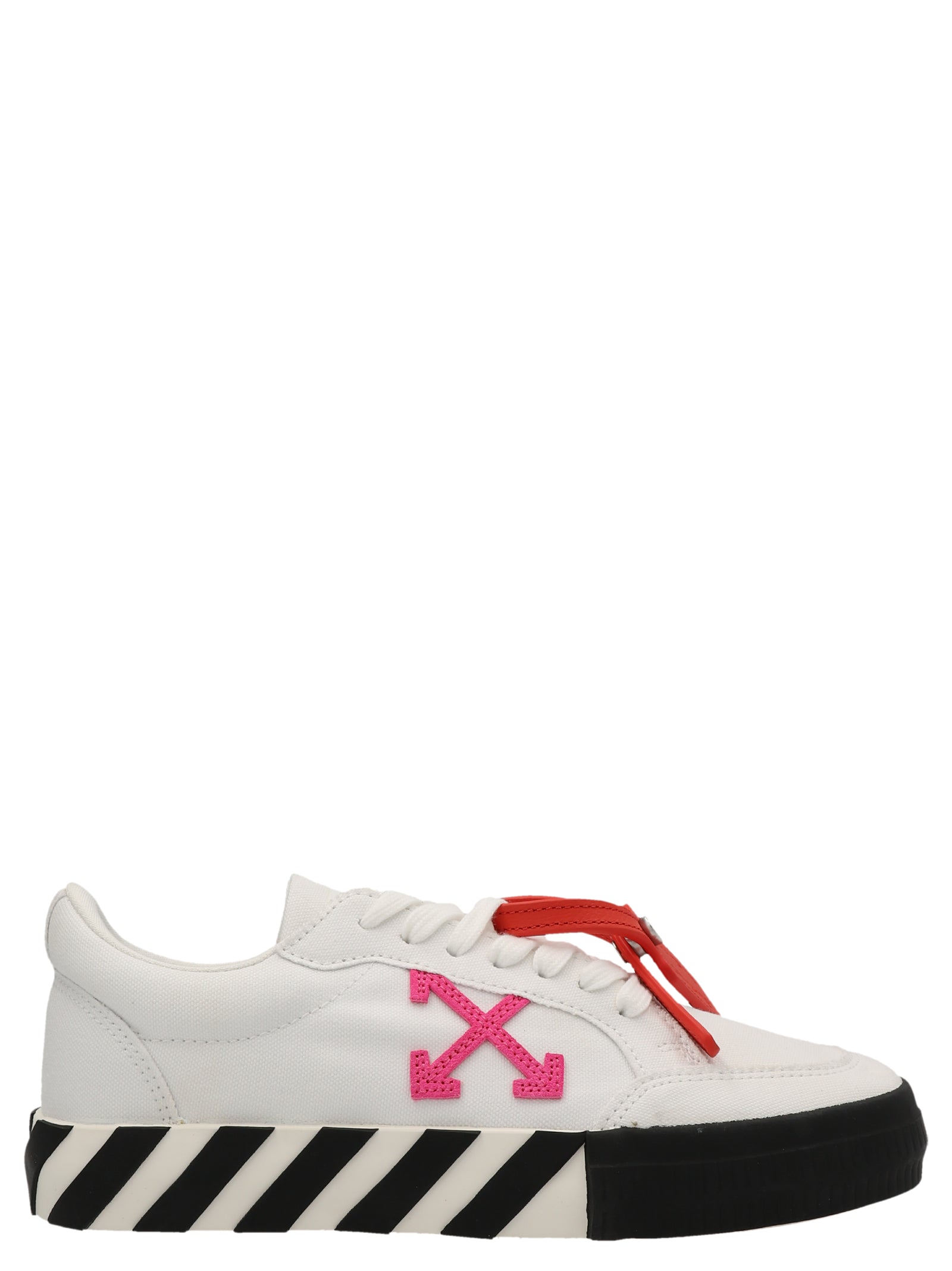 Low Vulcanized Sneakers Bianco