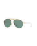 Dolce & Gabbana Women Sunglasses Gold 57 mm – Accessorio premium elegante
