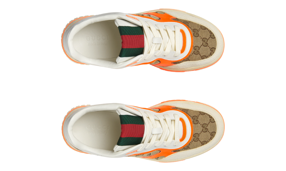 Gucci Re-Web Sneaker 'GG Canvas - Beige Orange'
