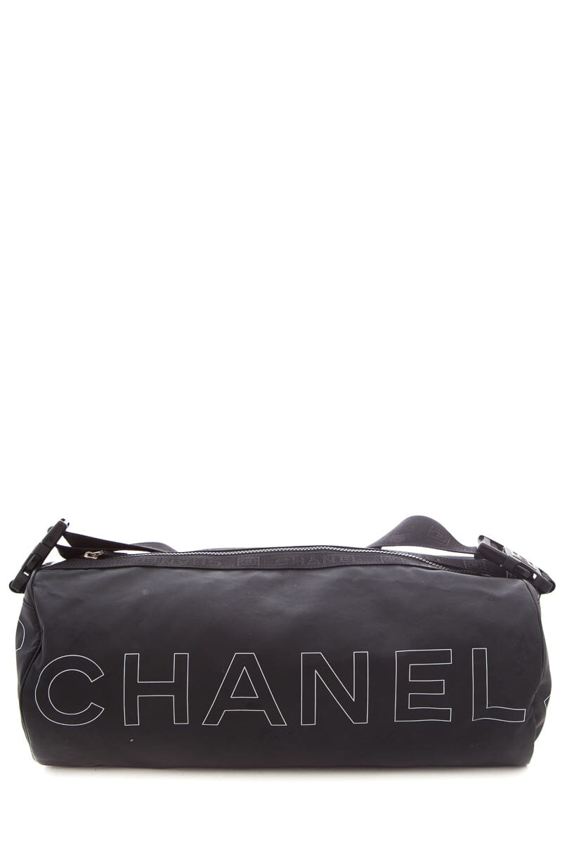 Chanel 2008/09 Black Sports CC Barrel Bag – Accessorio premium elegante