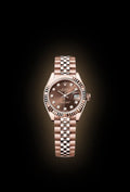 Rolex Lady-Datejust Chocolate Dial, 18 kt Everose Gold – Accessorio premium elegante