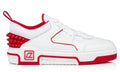 Christian Louboutin Astroloubi 'White Red' – Accessorio premium elegante