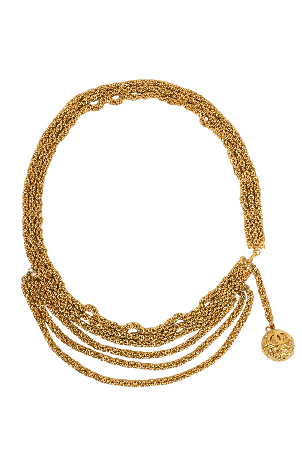Ceinture dorée Chanel – Accessorio premium elegante