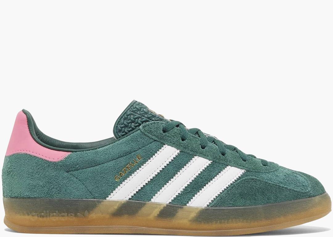 Adidas Gazelle Indoor Collegiate Green Lucid Pink – Accessorio premium elegante