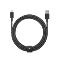 Native Union Belt Cable Ultra Strength Lightning to USB Cable 3 Meter - Cosmos/Black – Accessorio premium elegante