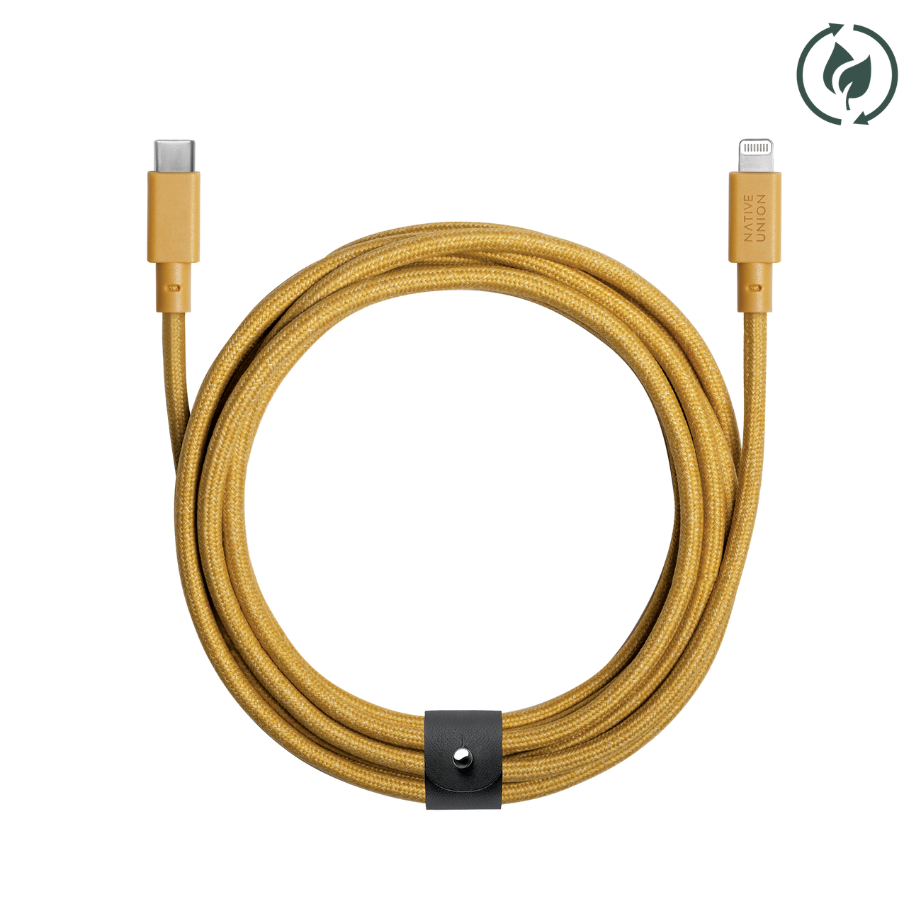 Native Union Belt Cable Ultra Strength USB-C to Lightning Cable 3 Meter - Kraft – Accessorio premium elegante