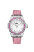Hublot Big Bang One Click Joyful Steel Pink Ceramic Diamonds 33mm – Accessorio premium elegante