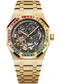 Audemars Piguet Royal Oak Frosted Gold Double Balance Wheel Openworked – Accessorio premium elegante