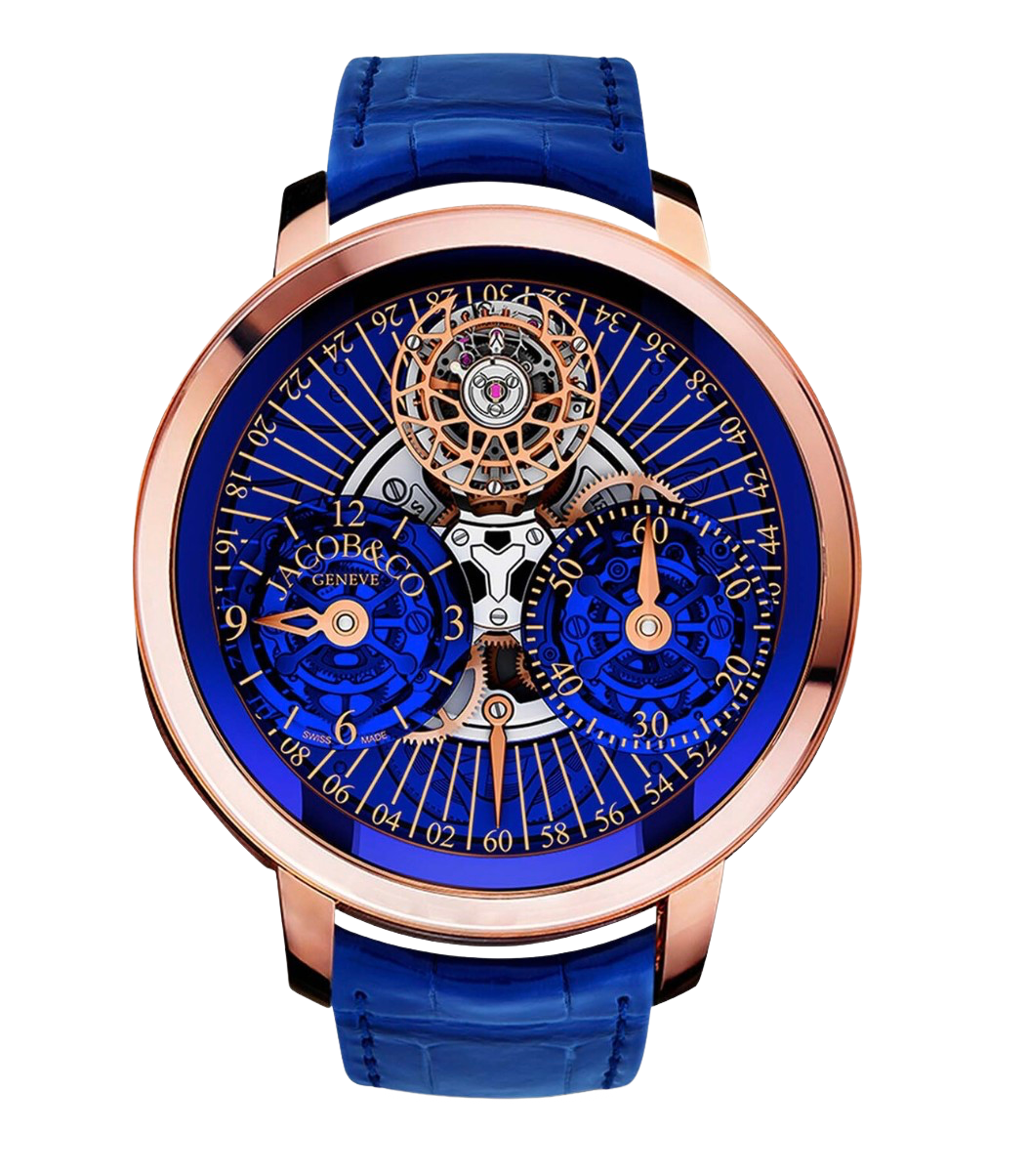 Jacob & Co. Astronomia Regulator - Blue – Accessorio premium elegante