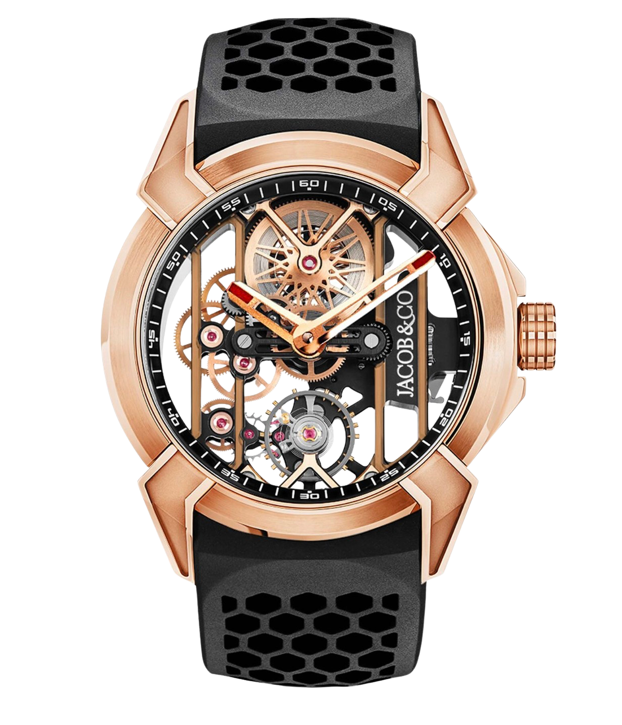 Jacob & Co. Epic X Skeleton - Rose Gold – Accessorio premium elegante