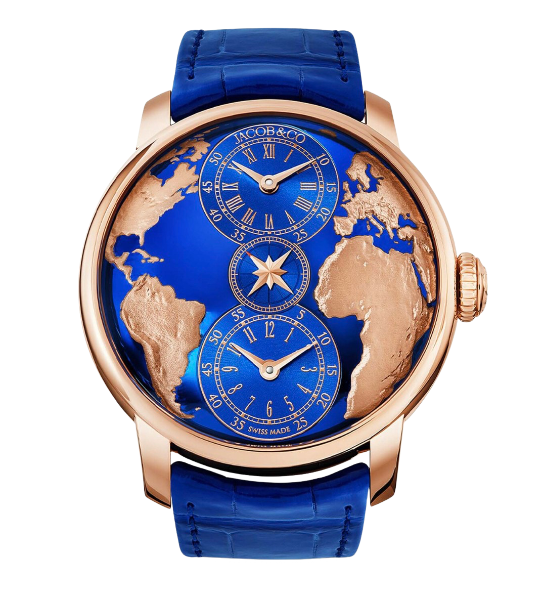 Jacob & Co. The World is Yours Dual Time Zone – Accessorio premium elegante