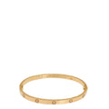 Cartier 18K Yellow Gold Love Small Model Bracelet 16 – Accessorio premium elegante
