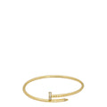 Cartier 18K Yellow Gold Diamond Juste Un Clou Small Bracelet 15 – Accessorio premium elegante