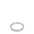 Cartier Platinum w/19 Diamonds Band Ring 52 – Accessorio premium elegante
