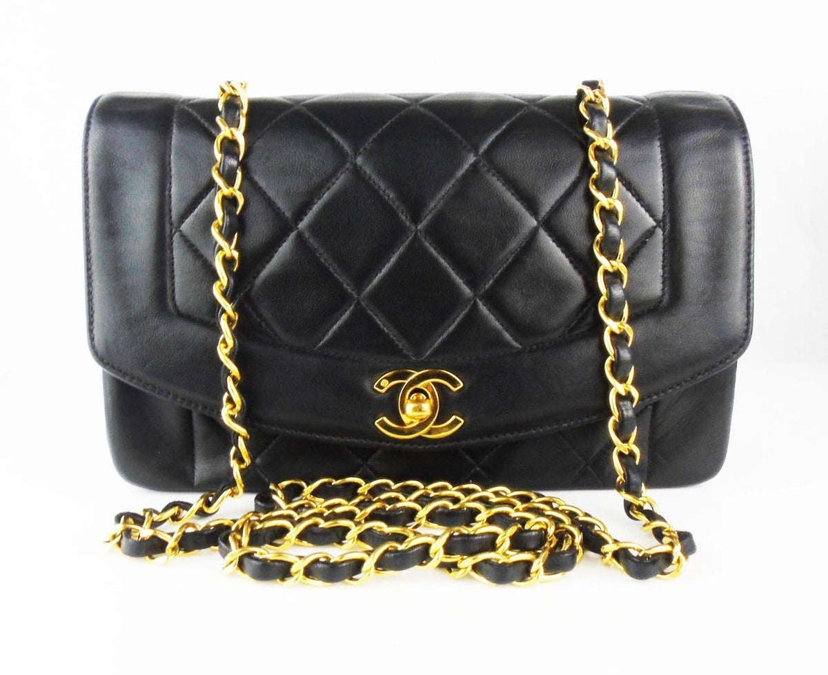 CHANEL 'Diana' 22  classic flap bag - vintage – Accessorio premium elegante