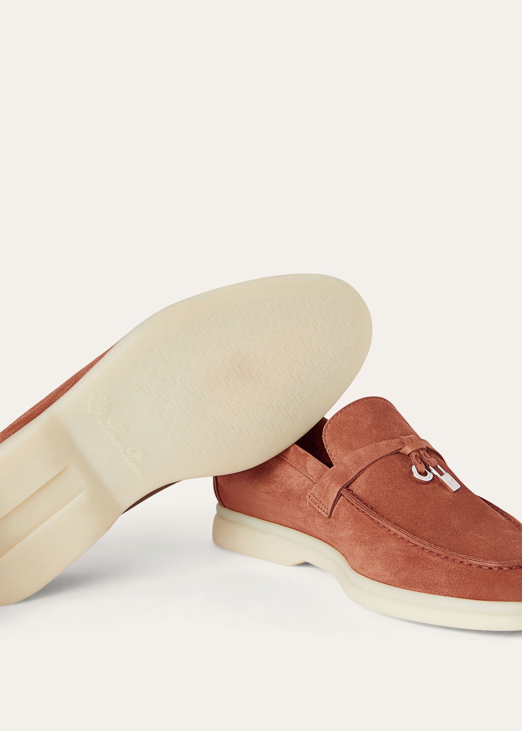 Mocassini Summer Charms Walk in Suède Arancio Donna