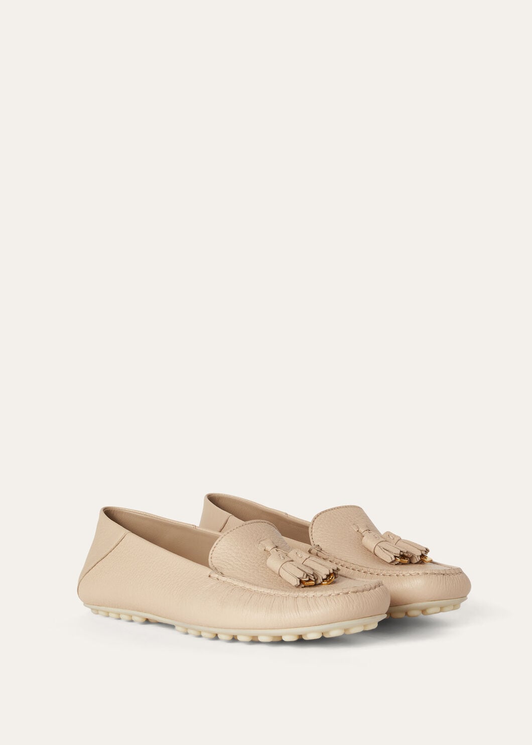 Mocassini Dot Sole Walk in Pelle Cammello Donna
