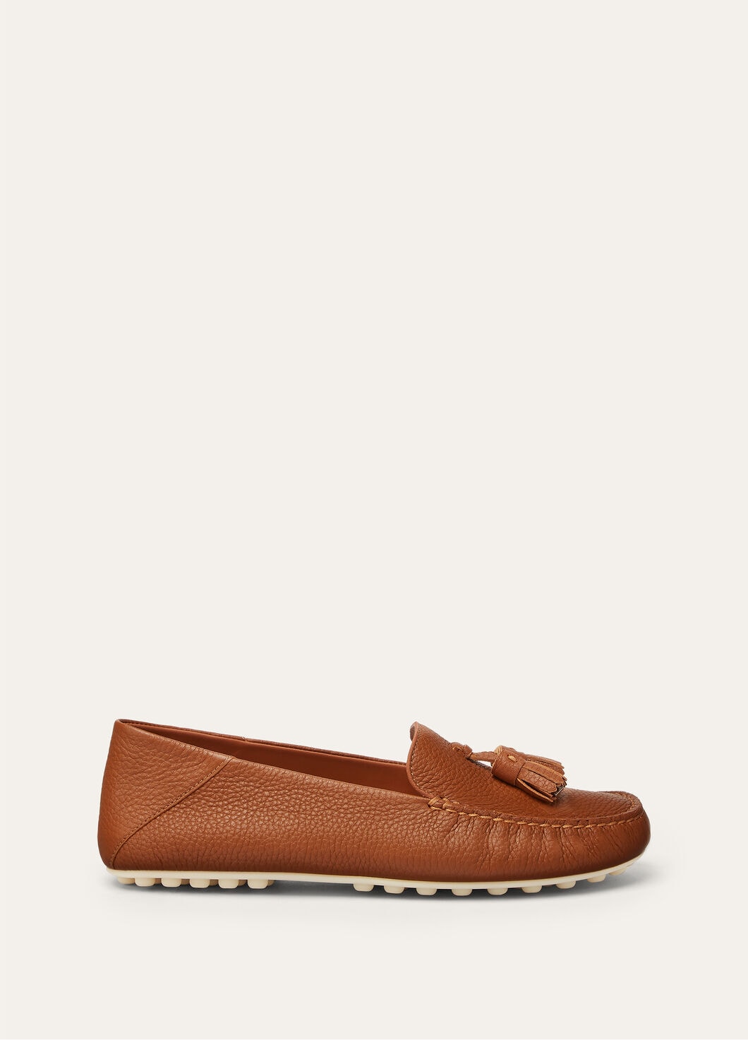 Mocassini Dot Sole Walk in Pelle Marrone Donna