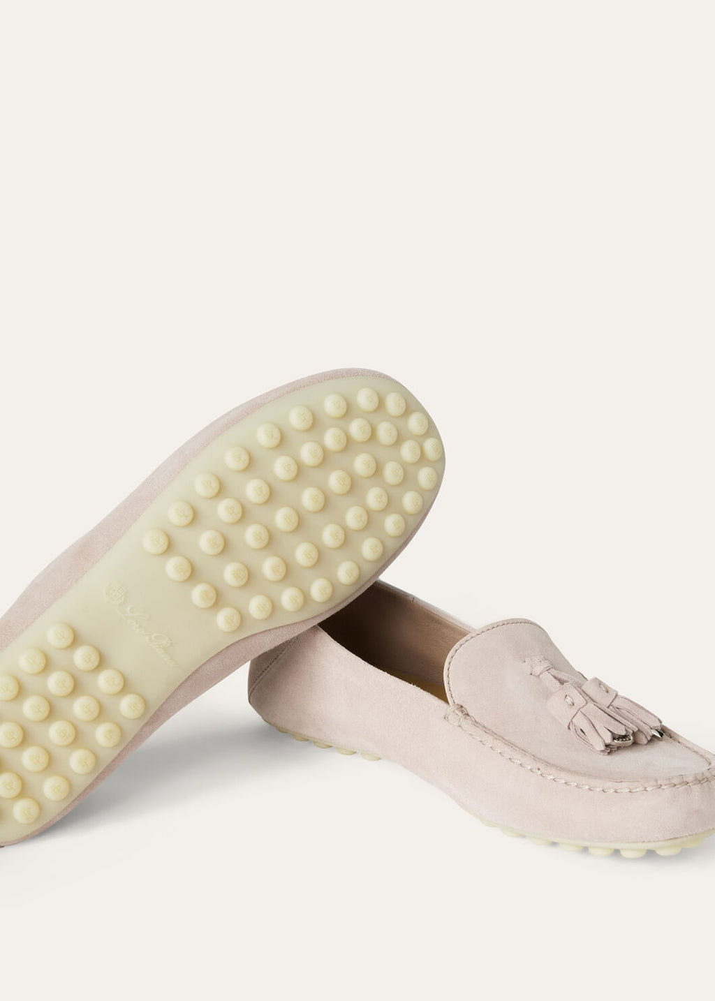 Mocassini Dot Sole Walk in Suède Rosa Donna
