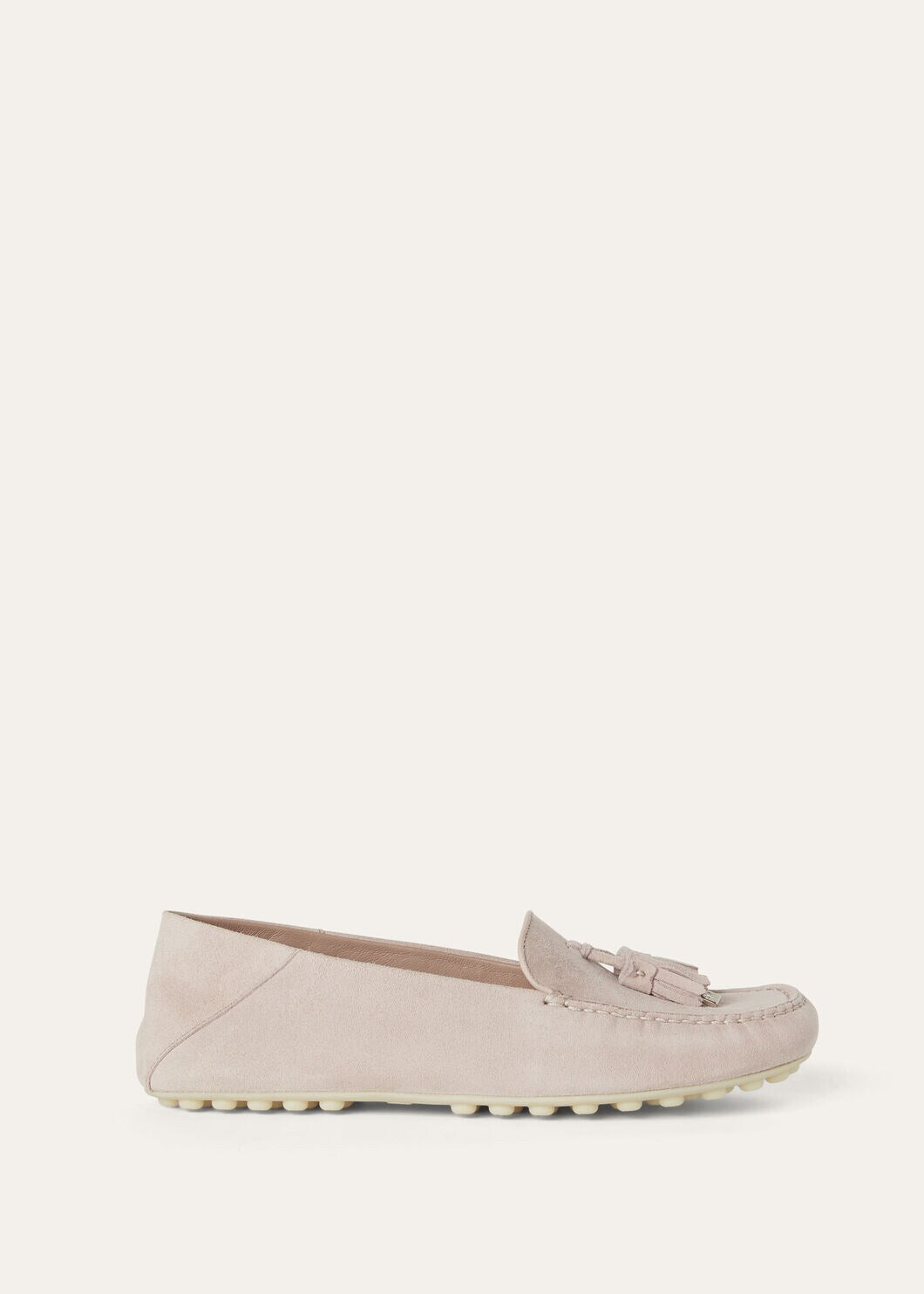 Mocassini Dot Sole Walk in Suède Rosa Donna