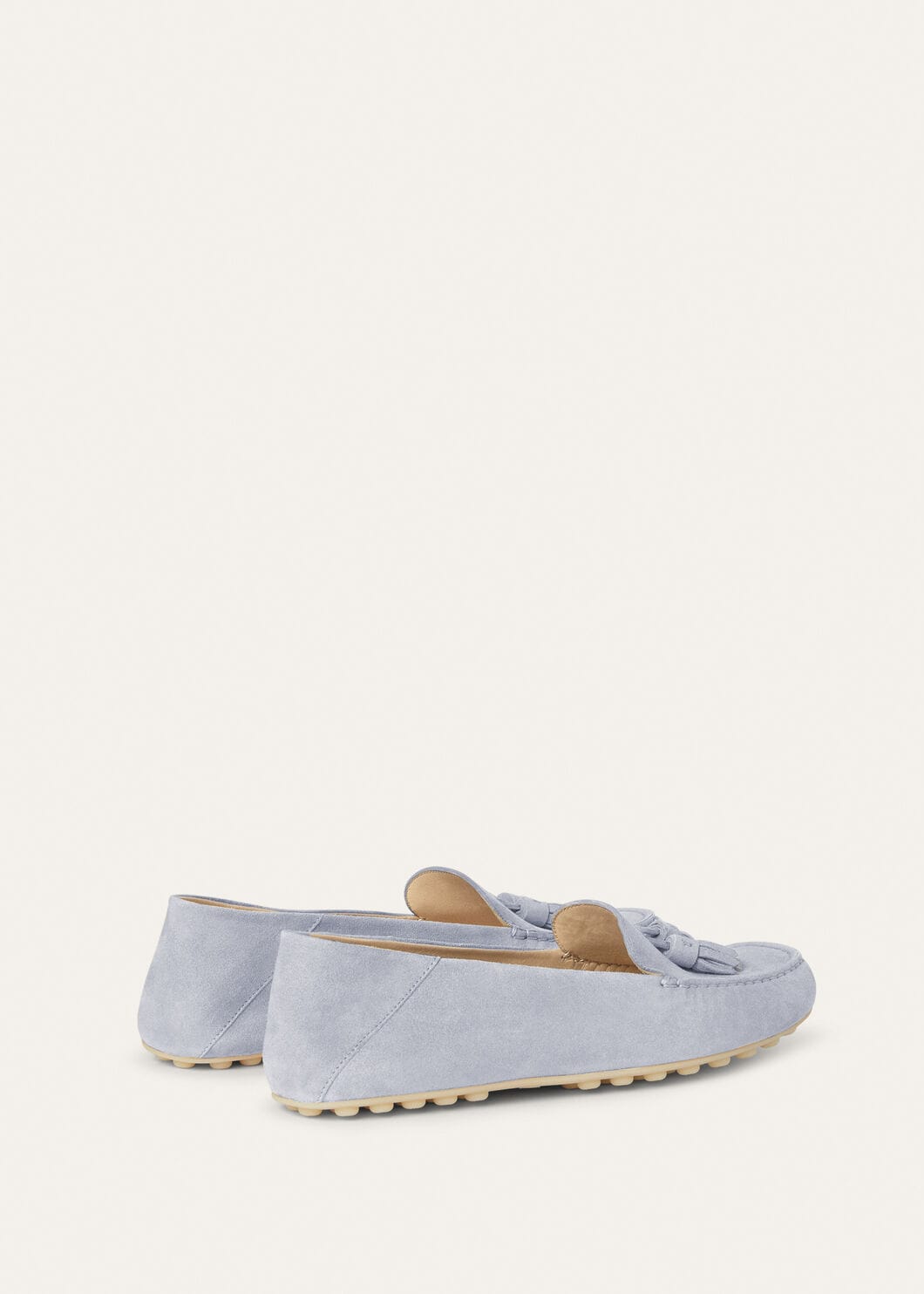 Mocassini Dot Sole Walk in Suède Zircone Donna