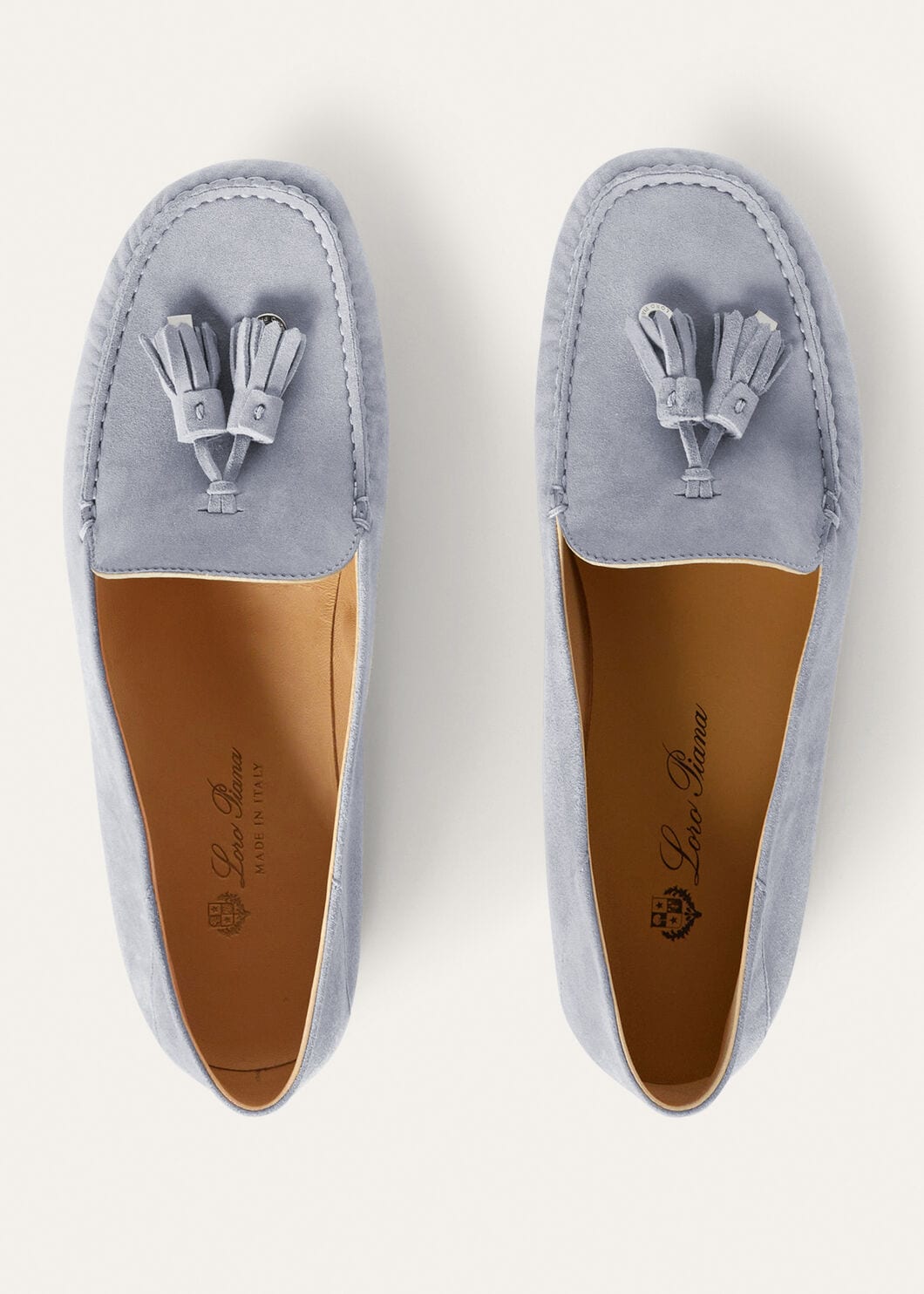Mocassini Dot Sole Walk in Suède Zircone Donna