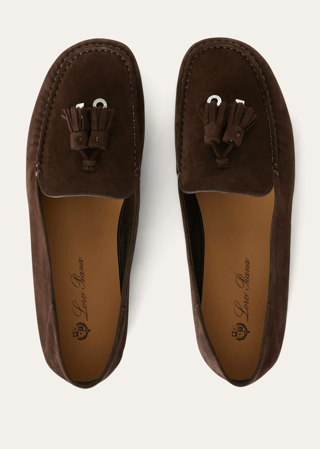 Mocassini Dot Sole Walk in Suède Cioccolato Donna