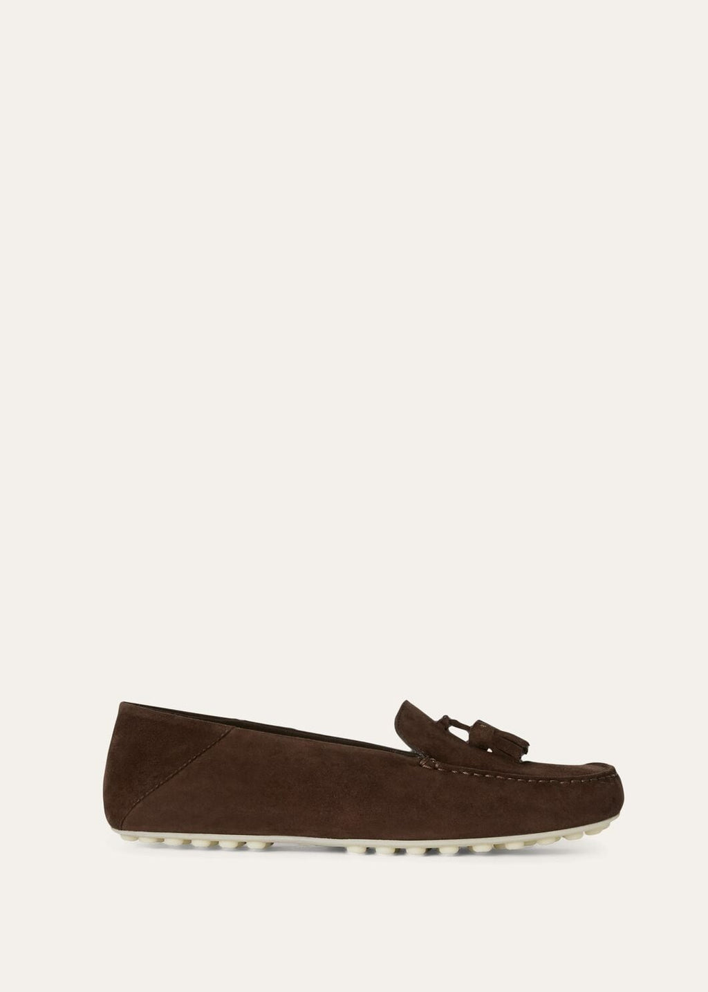 Mocassini Dot Sole Walk in Suède Cioccolato Donna