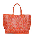 Goyard Anjou PM Orange Goyardine Canvas Palladium Hardware – Accessorio premium elegante