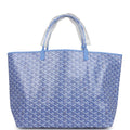 Goyard Goyardine Iris St. Louis GM Tote Bag Palladium Hardware – Accessorio premium elegante