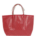 Goyard Goyardine Fuchsia St. Louis GM Tote Bag Palladium Hardware – Accessorio premium elegante