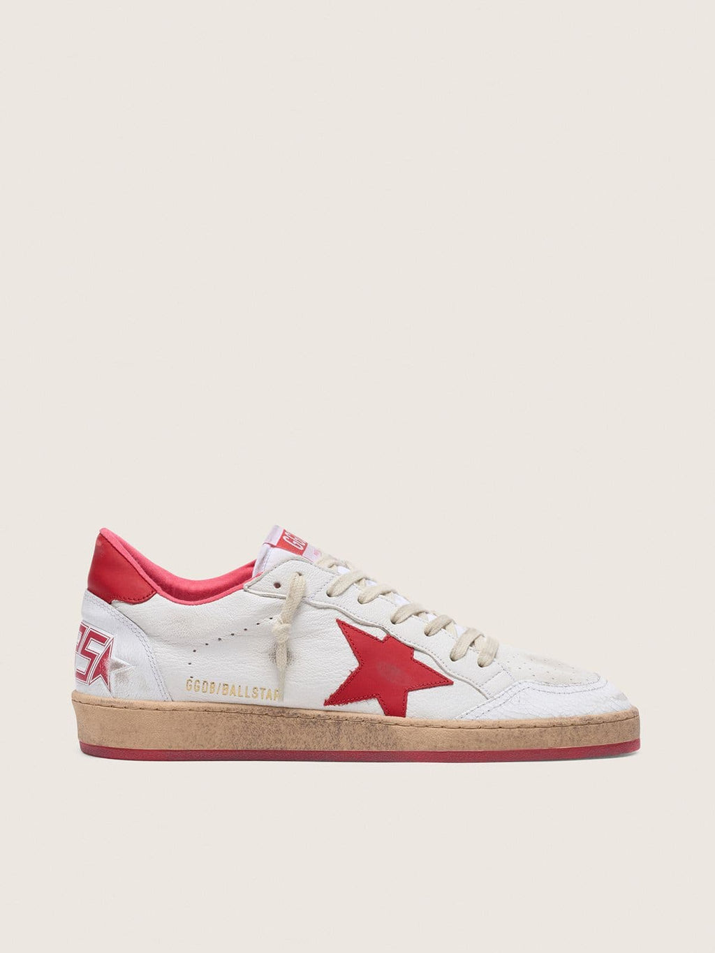 Golden Goose Ball Star Uomo Bianche in Pelle