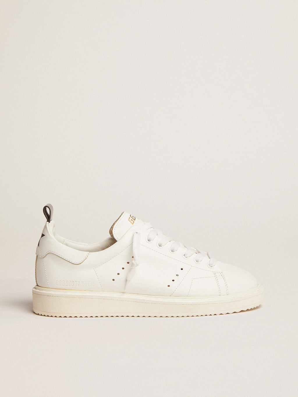 Golden Goose Starter Uomo in Pelle con Stella Sul Talloncino