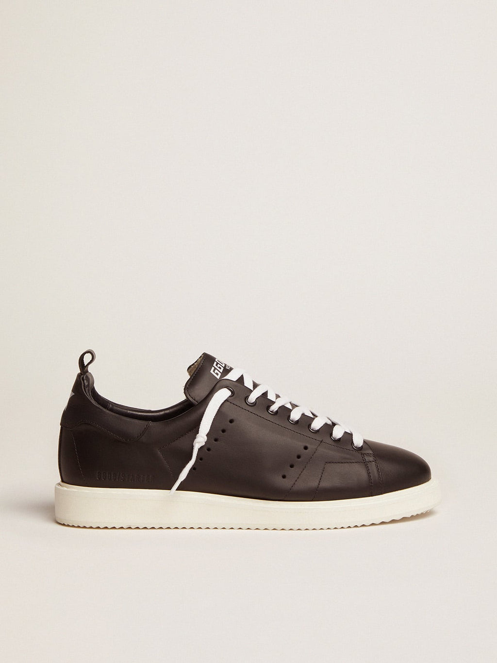 Golden Goose Starter Uomo in Pelle con Stella Stampata Sul Talloncino