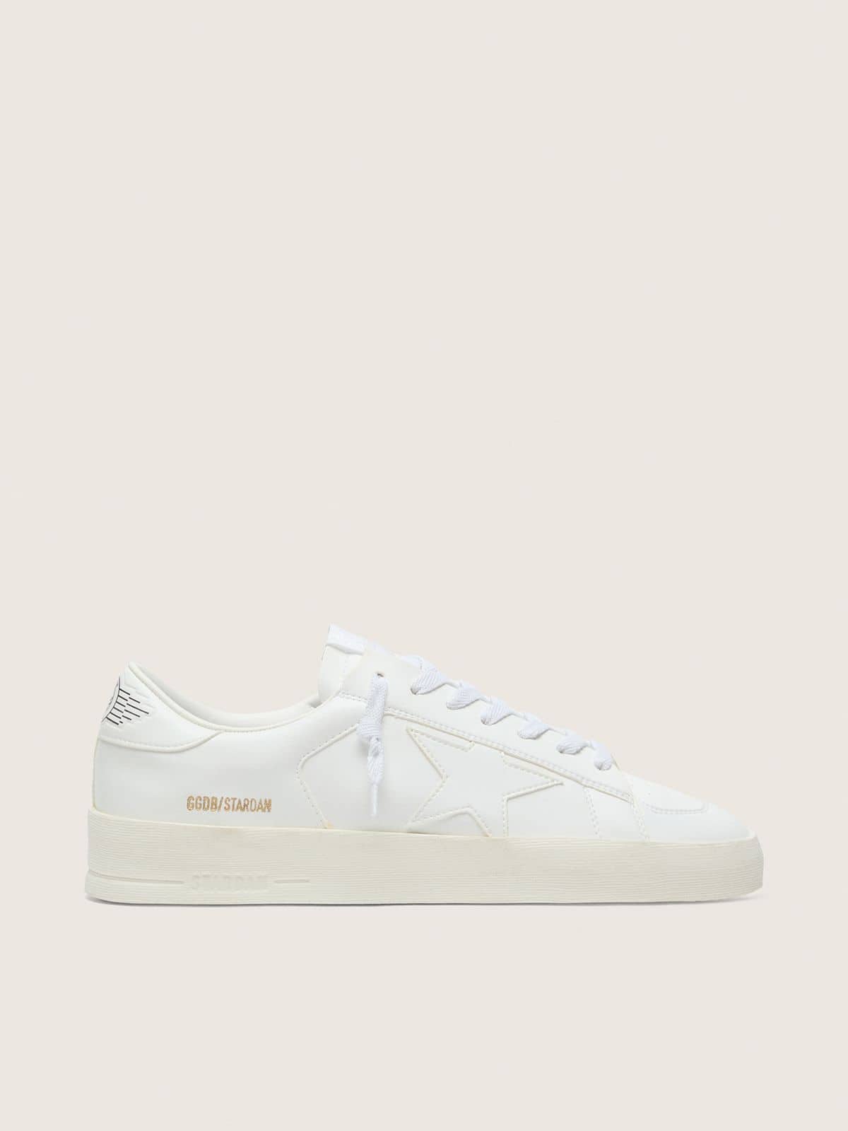 Golden Goose Stardan Uomo in Pelle Bianca