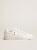 Golden Goose Purestar Uomo Bio Based con Stella e Talloncino Bianchi
