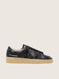 Golden Goose Stardan Uomo in Pelle Nera con Stella e Talloncino in Pelle Nera