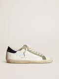 Golden Goose Super-Star Uomo con Stella Traforata e Talloncino Blu