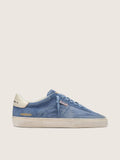 Golden Goose Soul Star Uomo in Suede Blu Denim
