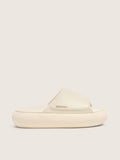 Golden Goose Ciabatte Space Star Uomo in Pelle Bianca
