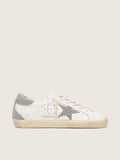 Golden Goose Super-Star Donna con Stella e Talloncino in Cristalli Swarovski Argento